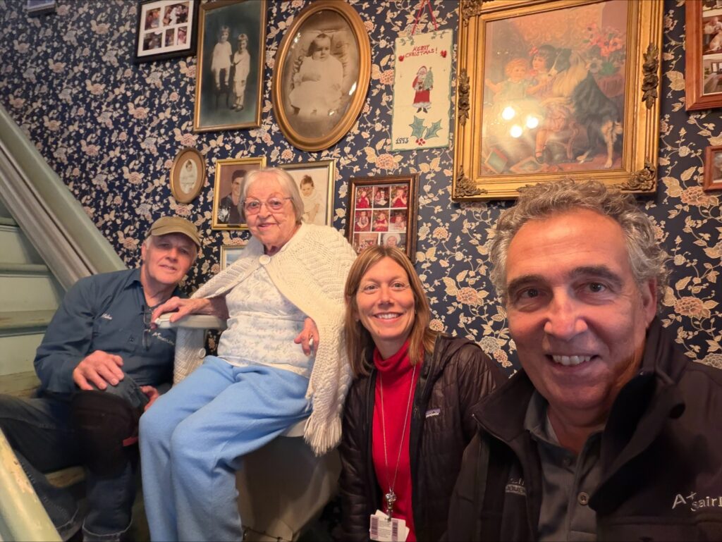 Mary’s wish for a stairlift is granted!