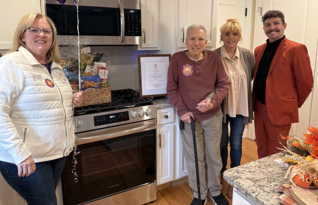 A new stove in time for Thanksgiving