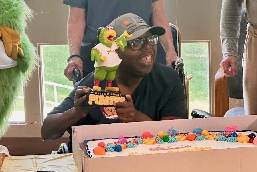 Pirate Parrot birthday surprise!